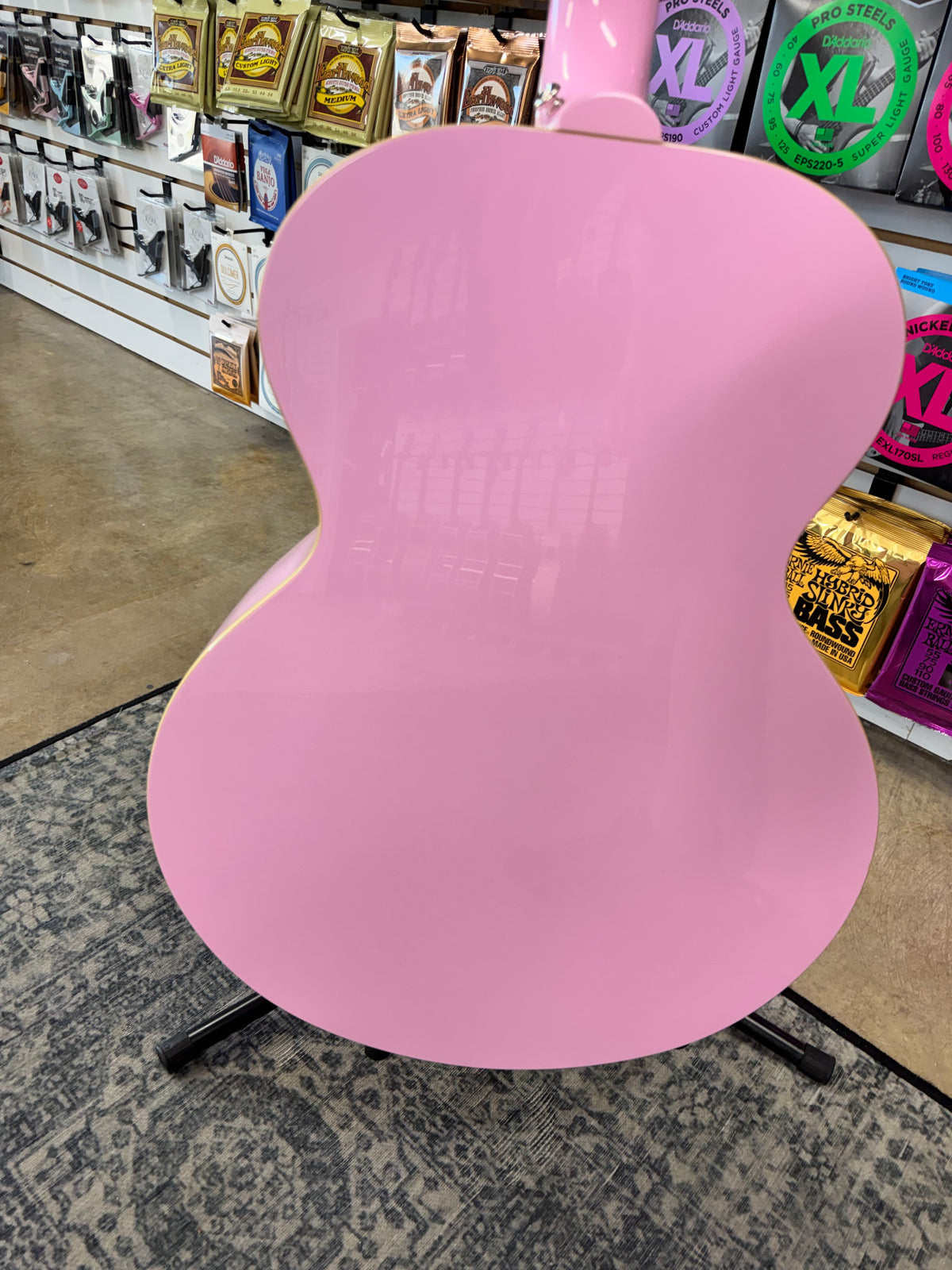 Epiphone J-180 LS - Pink