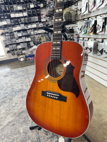 Epiphone Hummingbird Artist - Faded Cherry