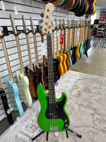 Squier Limited Edition Sonic Precision Bass - Lime Green