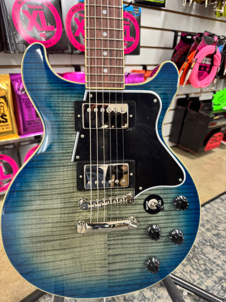 Epiphone Les Paul Special Double Cut Figured - Ocean Water