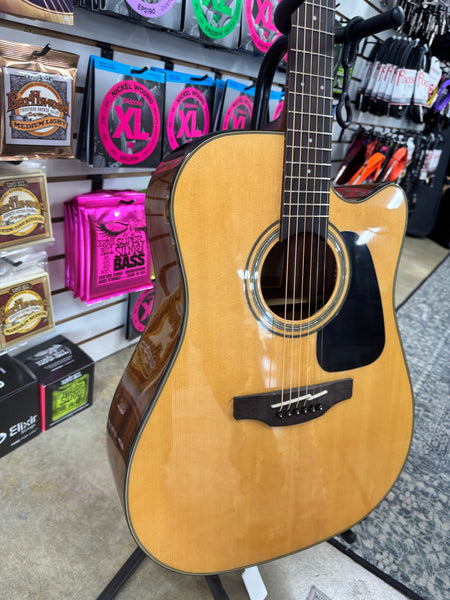 Takamine GD30CE NAT G30 Series Dreadnought Cutaway Acoustic/Electric Guitar - Natural Gloss