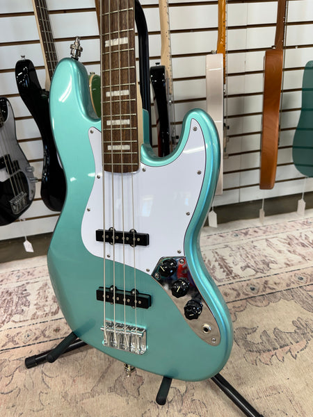 Squier Affinity Active Jazz Bass - Mystic Seafoam Green
