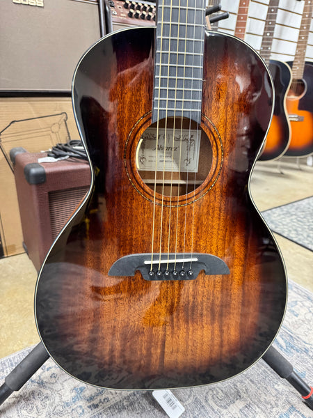 Alvarez AMP660ESHB Acoustic Electric Parlor Guitar - Shadowburst - Used