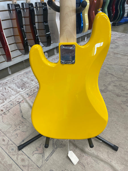 Squier Limited Edition Sonic Precision Bass - Graffiti Yellow