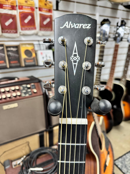 Alvarez AMP660ESHB Acoustic Electric Parlor Guitar - Shadowburst - Used