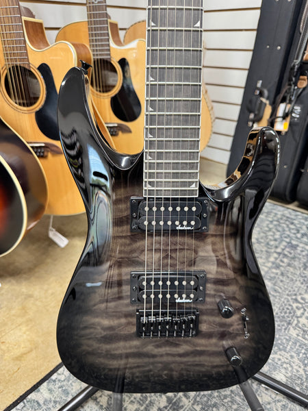 Jackson JS Series JS22-7 DKA QM - Transparent Black