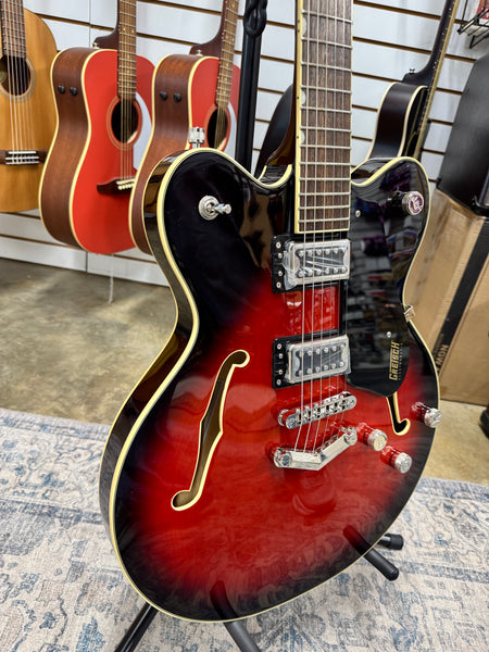 Gretsch G5622 Electromatic Center Block Double-Cut with V-Stoptail - Claret Burst