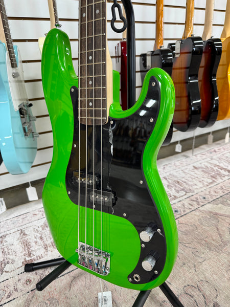 Squier Limited Edition Sonic Precision Bass - Lime Green