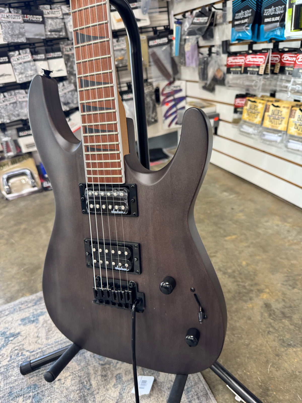 Jackson JS24 DKAM JS Series Dinky Arch Top - Black Stain