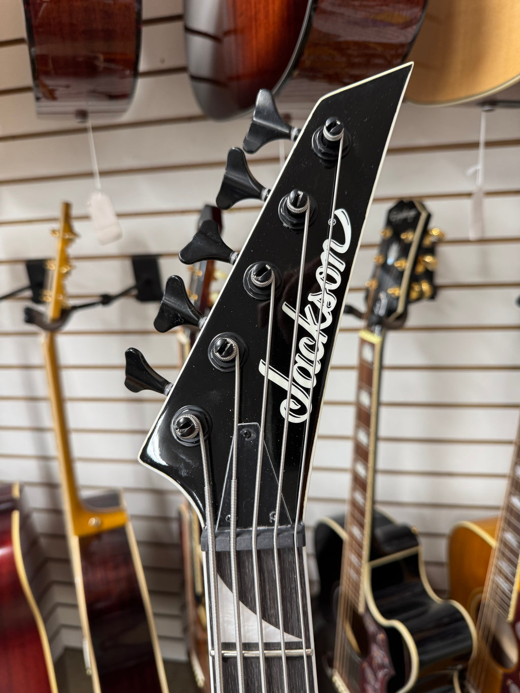 Jackson JS Series JS3VQ 5-String Concert Bass - Present - Cherry Burst - B Stock