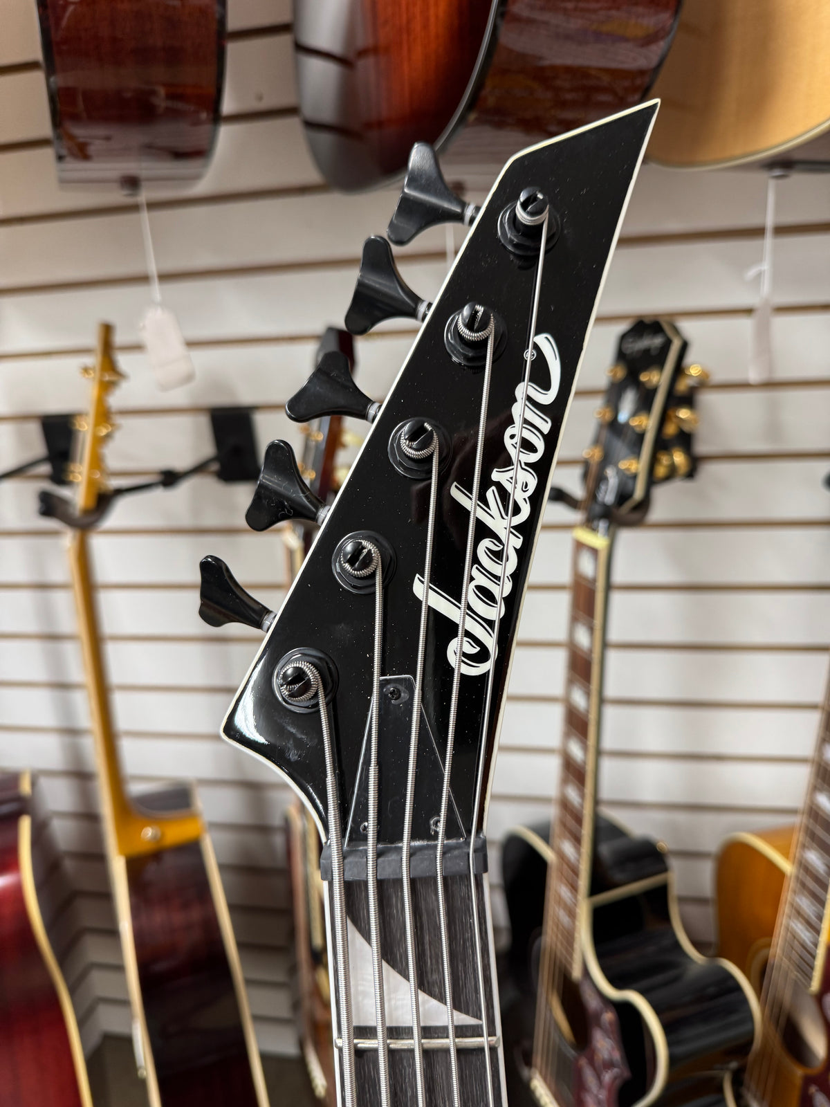 Jackson JS Series JS3VQ 5-String Concert Bass - Present - Cherry Burst - B Stock