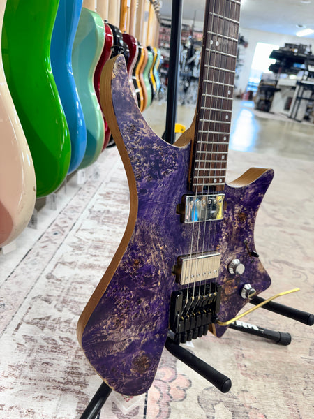EART Headless Electric Guitar - Purple
