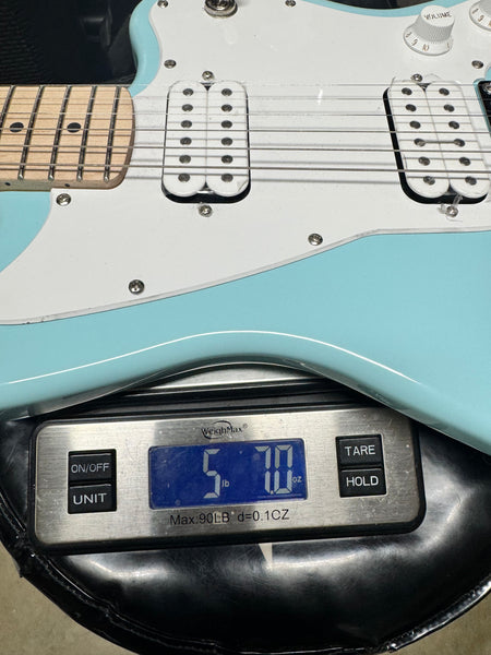 Squier Mini Jazzmaster HH - Daphne Blue