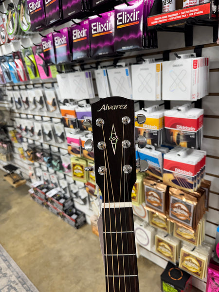 Alvarez AEF90 Ebony Artist Elite Folk Acoustic Guitar