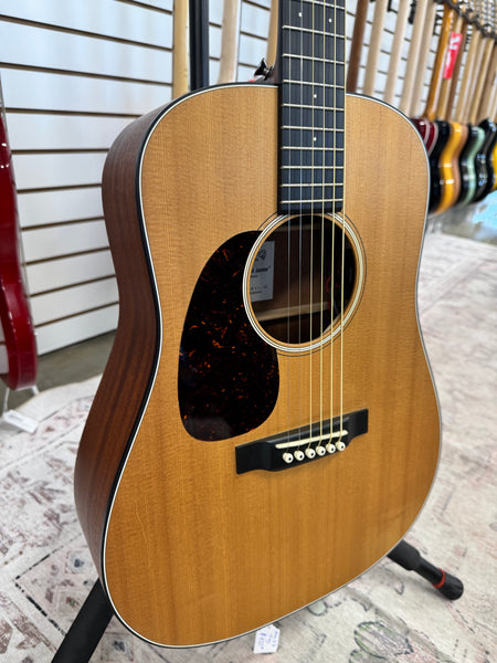 Martin D JR-E Left Handed Dreadnought Junior - Natural - Used