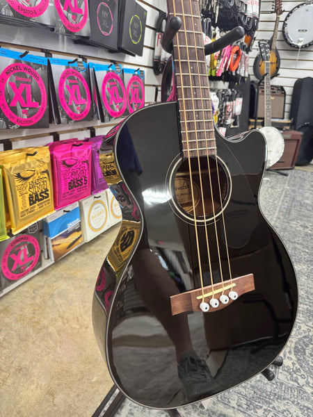 Fender CB-60SCE Acoustic-Electric Bass - Black