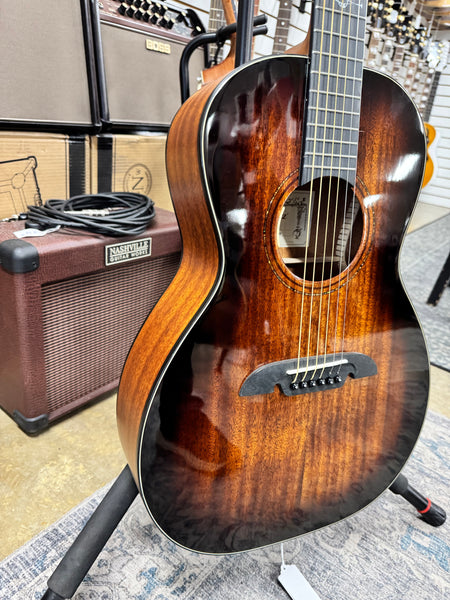 Alvarez AMP660ESHB Acoustic Electric Parlor Guitar - Shadowburst - Used