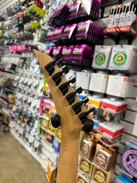 Jackson JS Series JS32T Rhoads with Amaranth Fretboard - White with Black Bevels