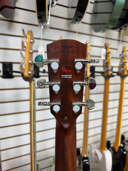 Alvarez AFH600CEFolk Acoustic Electric Guitar - Natural