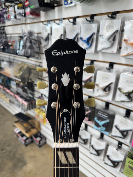 Epiphone Hummingbird Artist - Faded Cherry