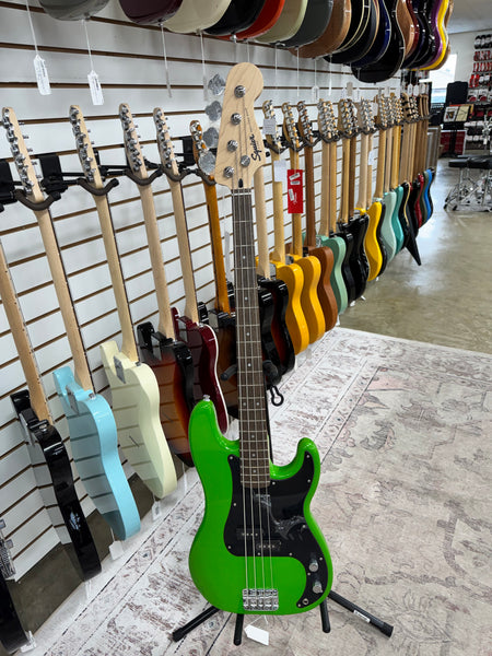 Squier Limited Edition Sonic Precision Bass - Lime Green