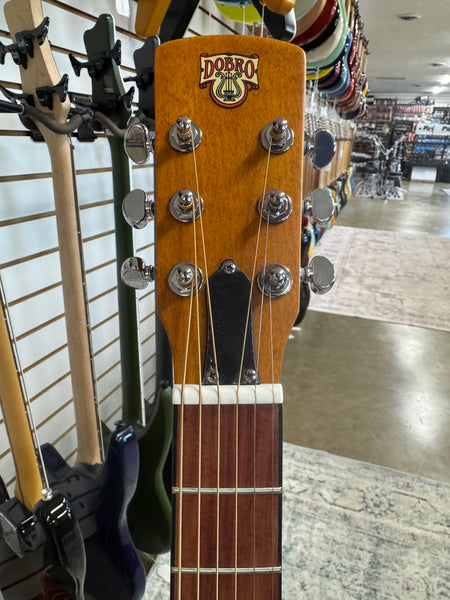Epiphone Dobro Hound Dog Round Neck - Vintage Brown - B Stock