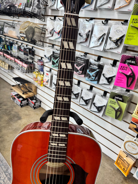 Epiphone Hummingbird Artist - Faded Cherry