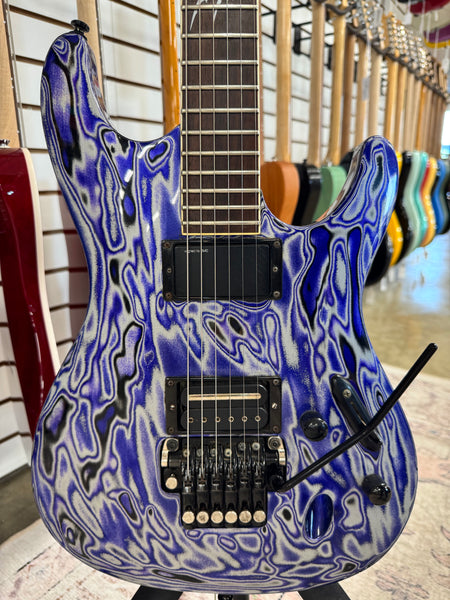 Ibanez S620EX1 Standard - Black / Silver / Blue - Used