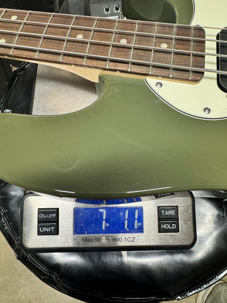 Squier Paranormal Precision Bass Thinline SJ - Olive
