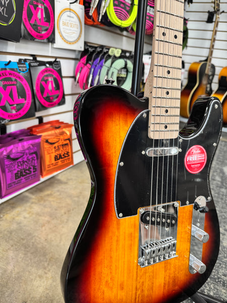 Squier Affinity Telecaster with Maple Fretboard - 3-Tone Sunburst
