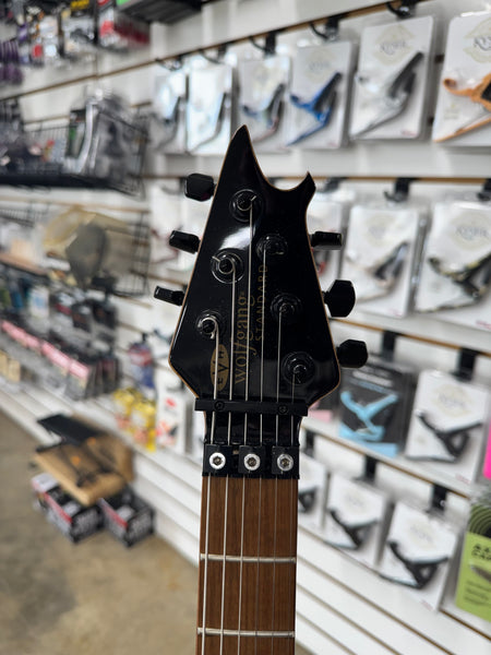 EVH Wolfgang WG Standard with Baked Maple Neck - Silver Sparkle