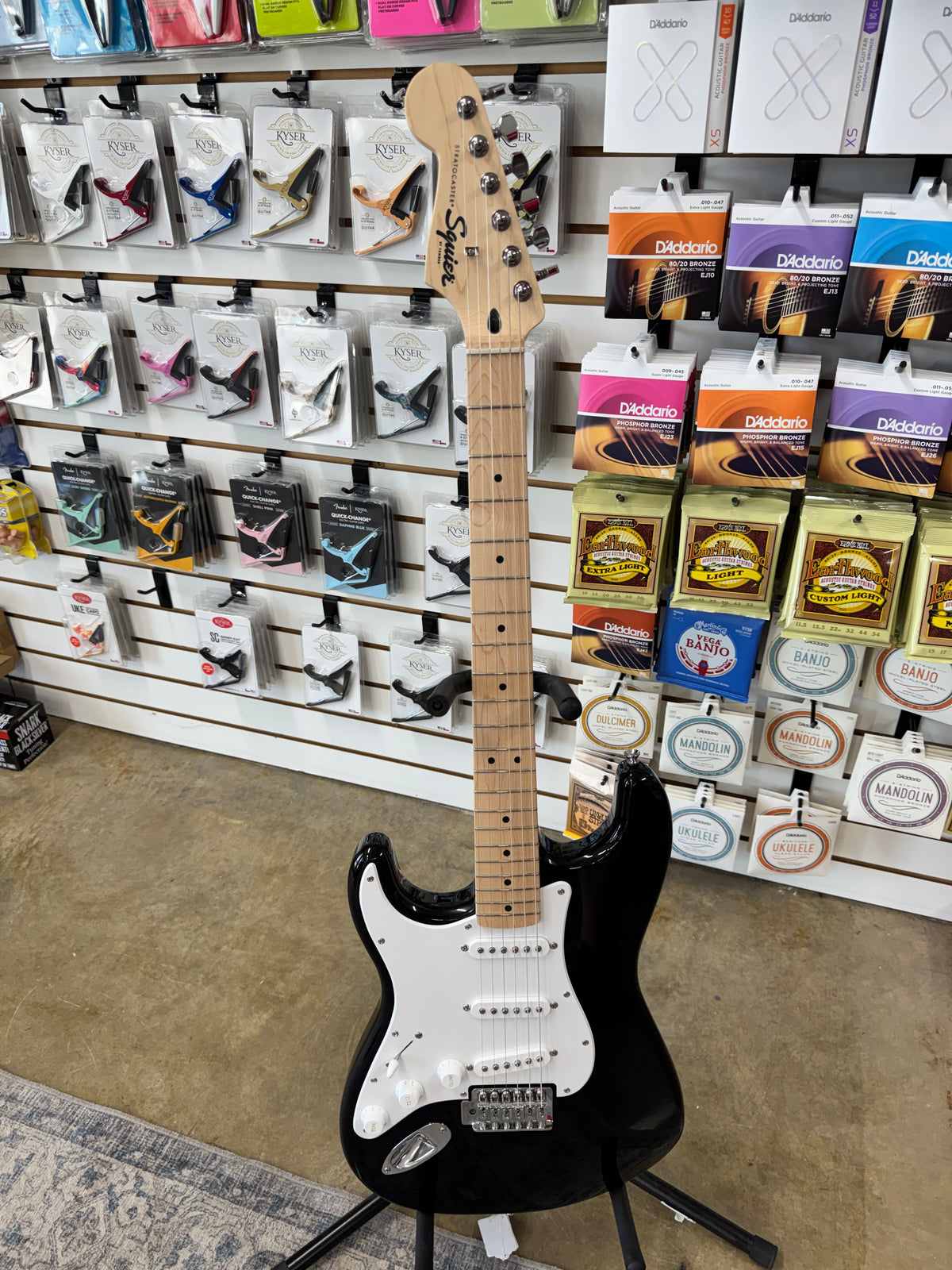 Squier Sonic Stratocaster Left-Handed - Black