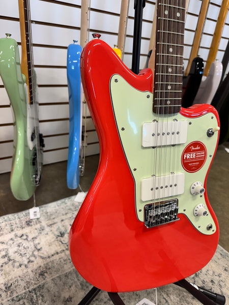 Squier Limited Edition Paranormal Jazzmaster XII - Fiesta Red