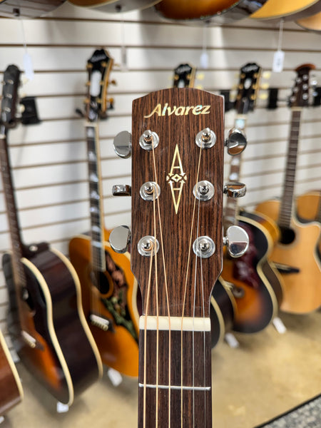 Alvarez AGW77CESHB Deluxe Grand Auditorium Acoustic Electric Guitar - Shadowburst