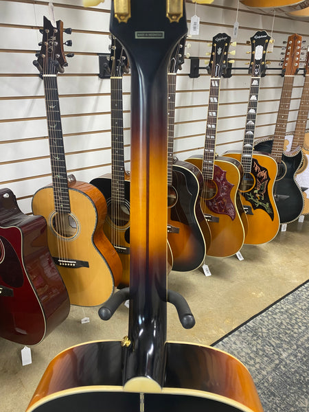 Epiphone J-200 Acoustic Electric Guitar - Aged Vintage Sunburst Gloss