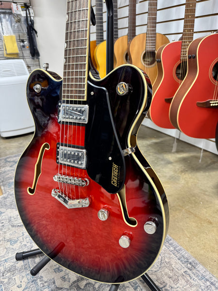 Gretsch G5622 Electromatic Center Block Double-Cut with V-Stoptail - Claret Burst