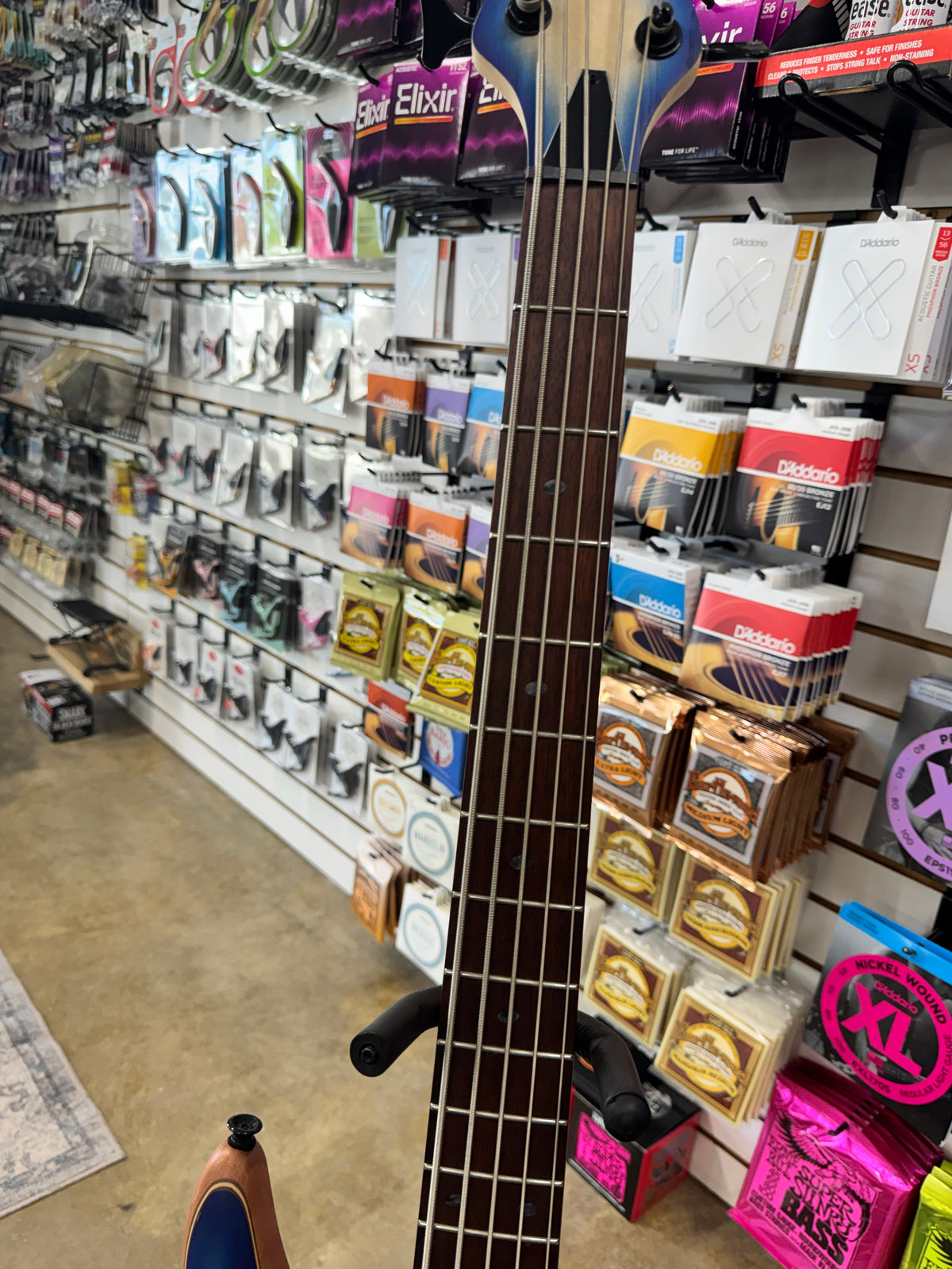 Jackson Pro Series Spectra Bass V - Blue Burst