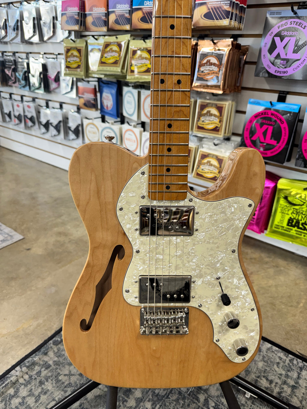 Squier Classic Vibe '70s Telecaster Thinline - Natural