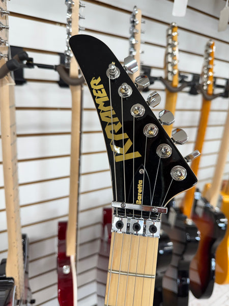 Kramer Baretta Custom Graphics - White Lotus Candy Blue