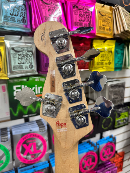 Squier Affinity Jazz Bass V with Maple Fretboard - Olympic White