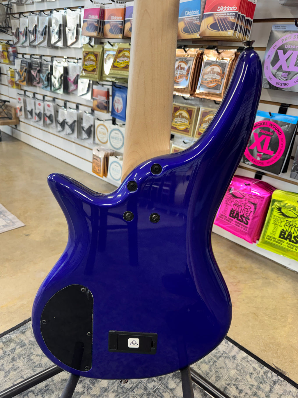 Jackson JS Series JS3V 5-String Spectra Bass - Indigo Blue