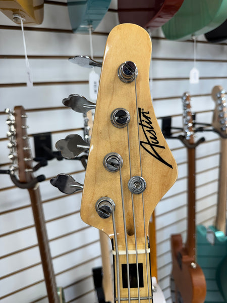 Austin Electric Bass - Natural