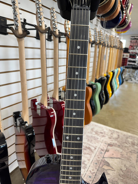 Jackson JS Series Monarkh SC JS22Q - Transparent Purple Burst