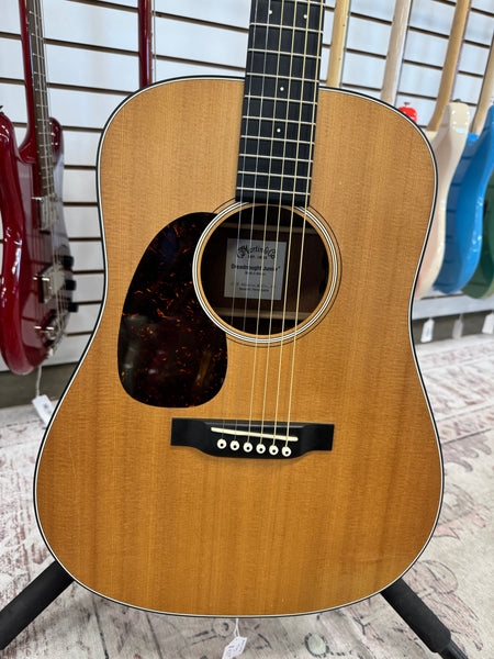 Martin D JR-E Left Handed Dreadnought Junior - Natural - Used