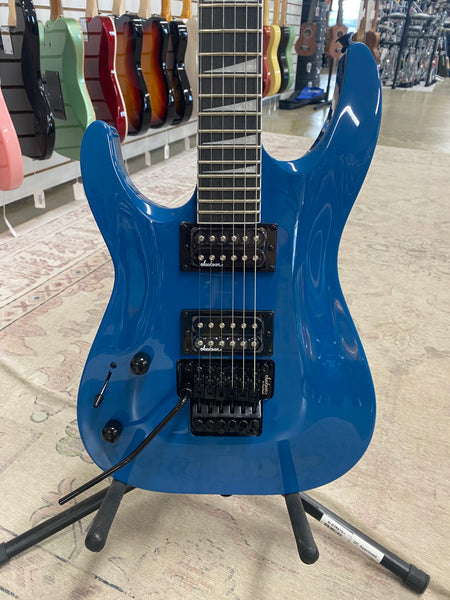 Jackson JS Series JS32L DKA Dinky Archtop with Amaranth Fretboard Left-Handed - Bright Blue