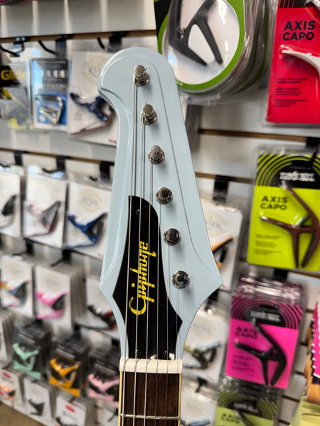 Epiphone "Inspired by Gibson" 1963 Firebird V Reissue - Frost Blue