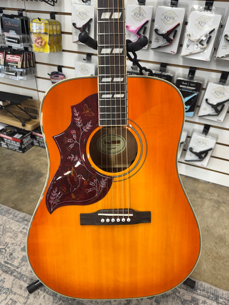 Epiphone Hummingbird Studio Left-Handed - Heritage Cherry Sunburst