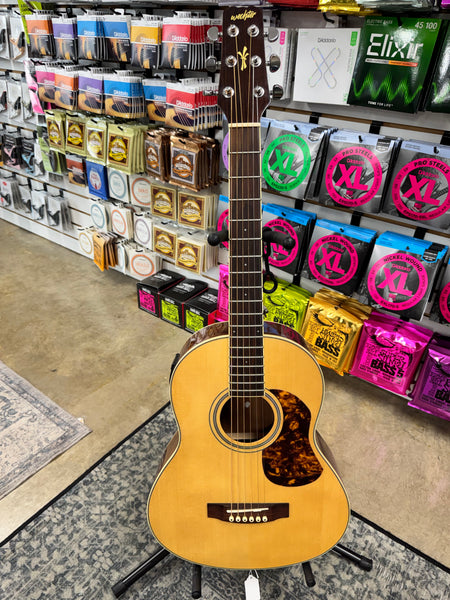 Wechter TV-1710 Elite Travel Acoustic Electric Guitar - Natural