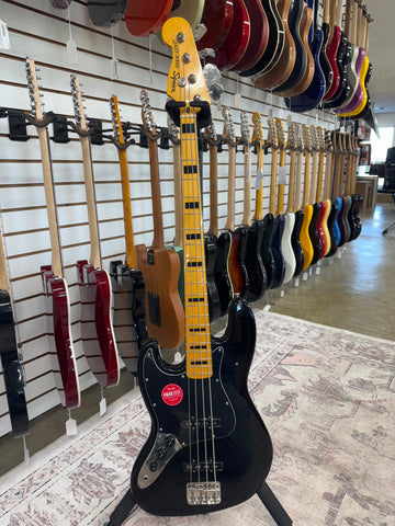 Squier Classic Vibe '70s Jazz Bass Left-Handed - Black - B Stock