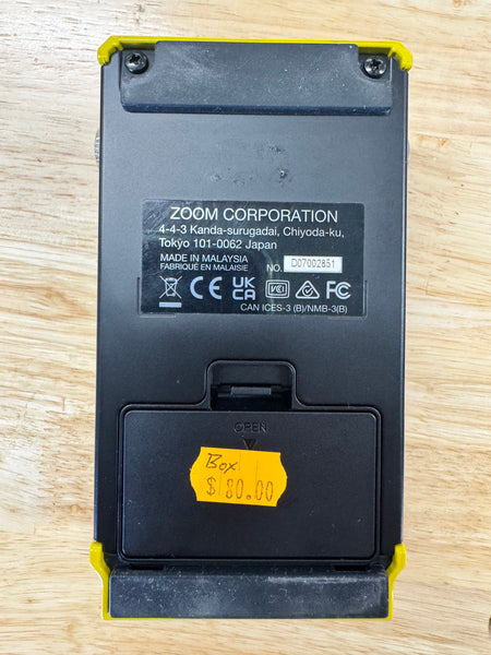 Zoom MS-200D+ MultiStomp - Yellow - Used